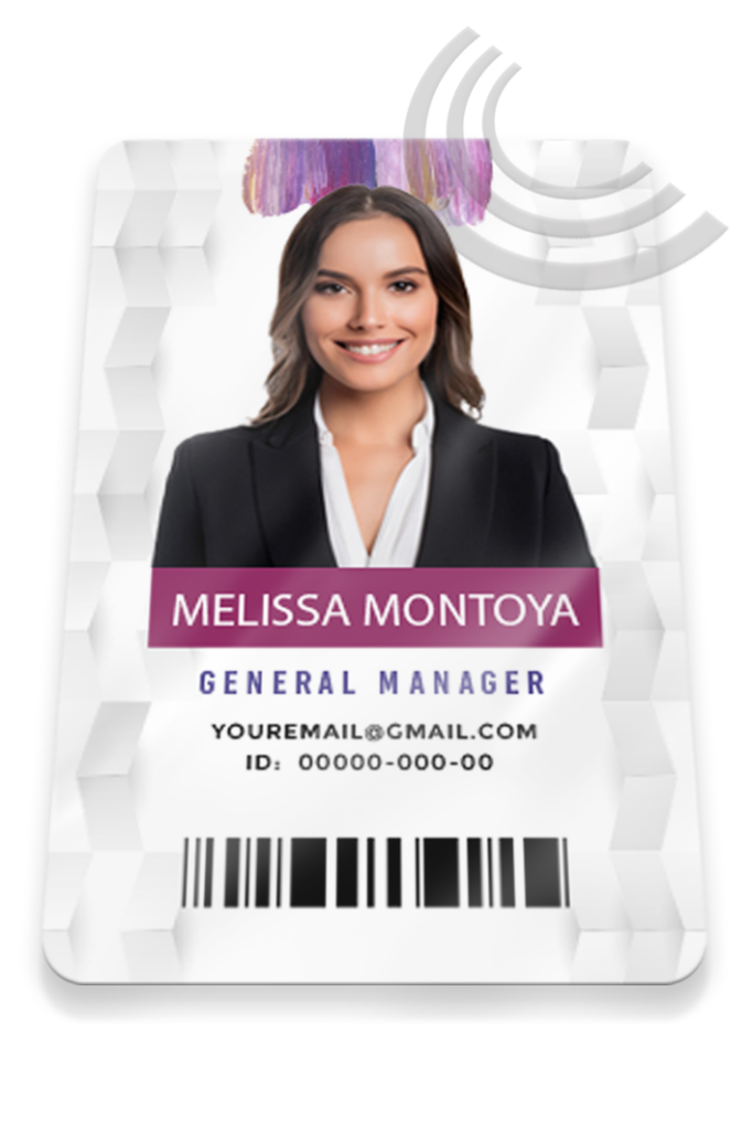 Impresión de carnet con tecnología NFC.