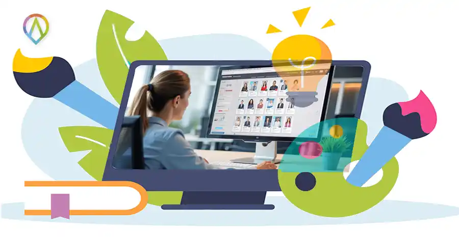 Diseño gráfico para carnets