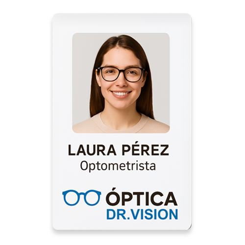 Carnet NFC para óptica Dr. vision